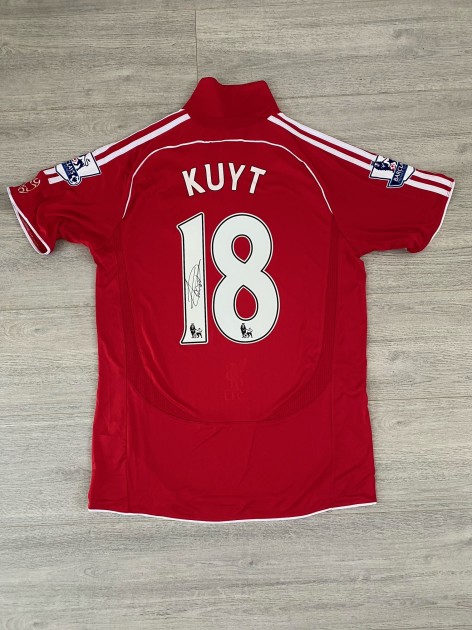 Dirk Kuyt's Liverpool 2007 Signed Shirt