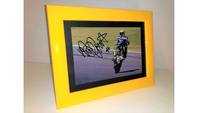 Valentino Rossi Signed Photograph
