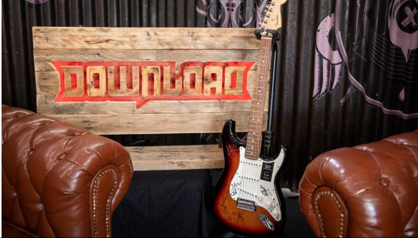 Iron Maiden Signed Fender Stratocaster Guitar