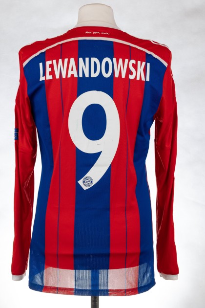 Robert Lewandowski's Bayern Munich 2013 Match Issued Shirt, vs CSKA Moscow