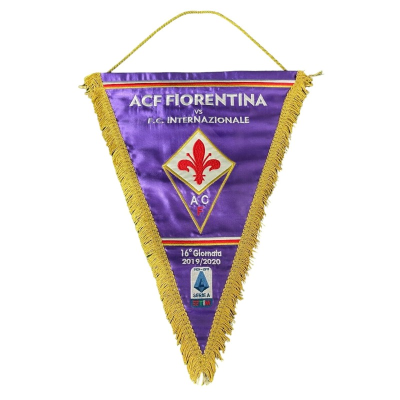 Gagliardetto Fiorentina vs Inter 2019 