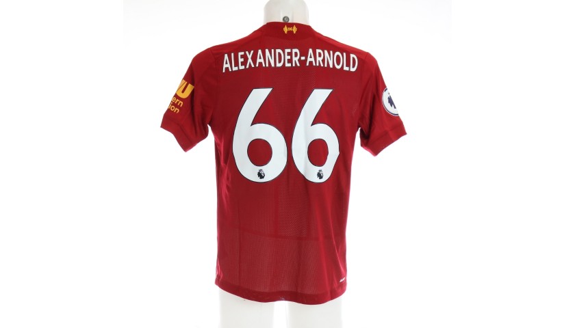Alexander-Arnold's Issued and Signed Limited Edition 19/20 Liverpool FC Shirt