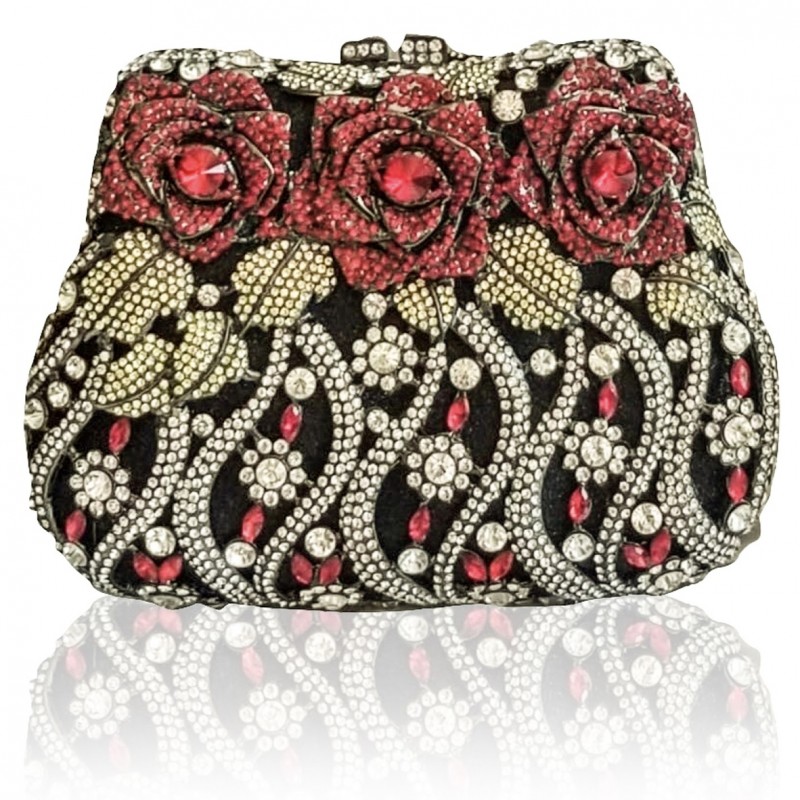 Cherished Roses For You Purse by Christal Couture