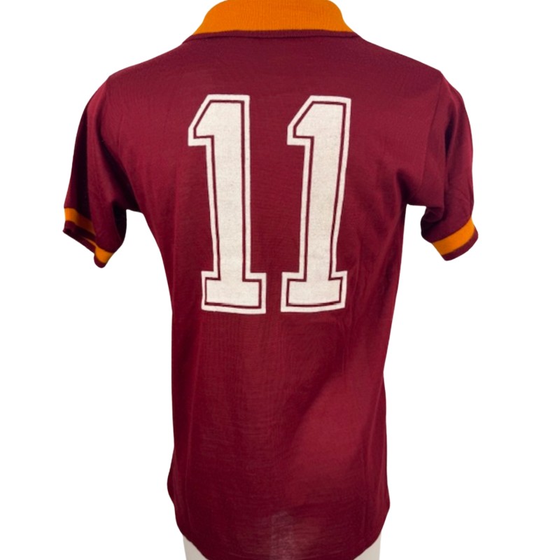 Bruno Conti's Match-Issued Shirt, Roma vs Torino 1983