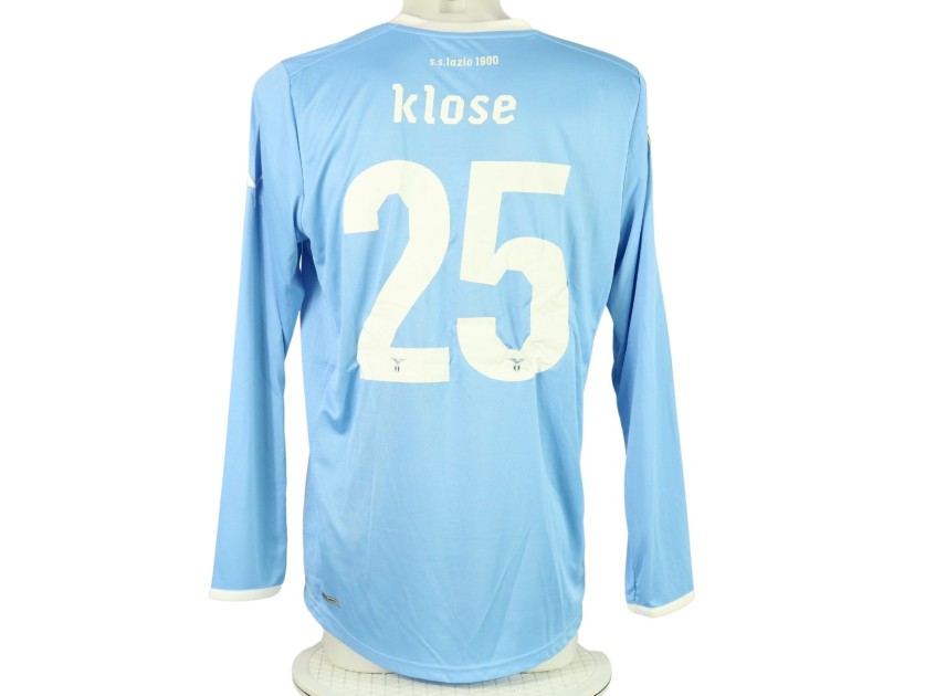 Klose's Match Worn Lazio Shirt, 2011/12