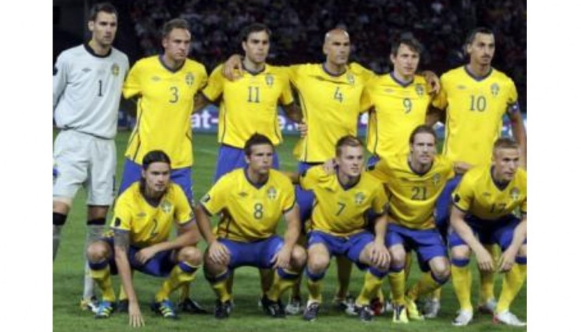 Sweden Match Shirt, 2008 - CharityStars