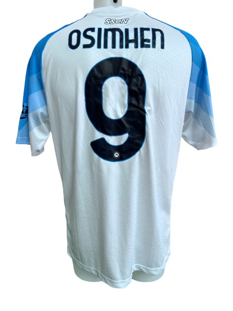 Osimhen's Napoli Match Shirt, 2022/23