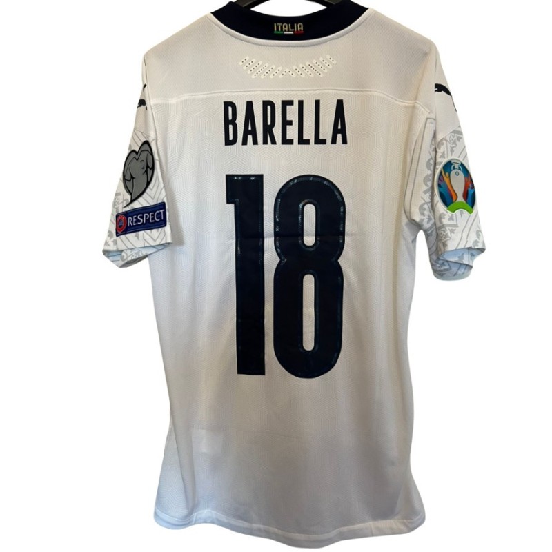 Barella's Match Shirt, Italy vs Armenia 2019