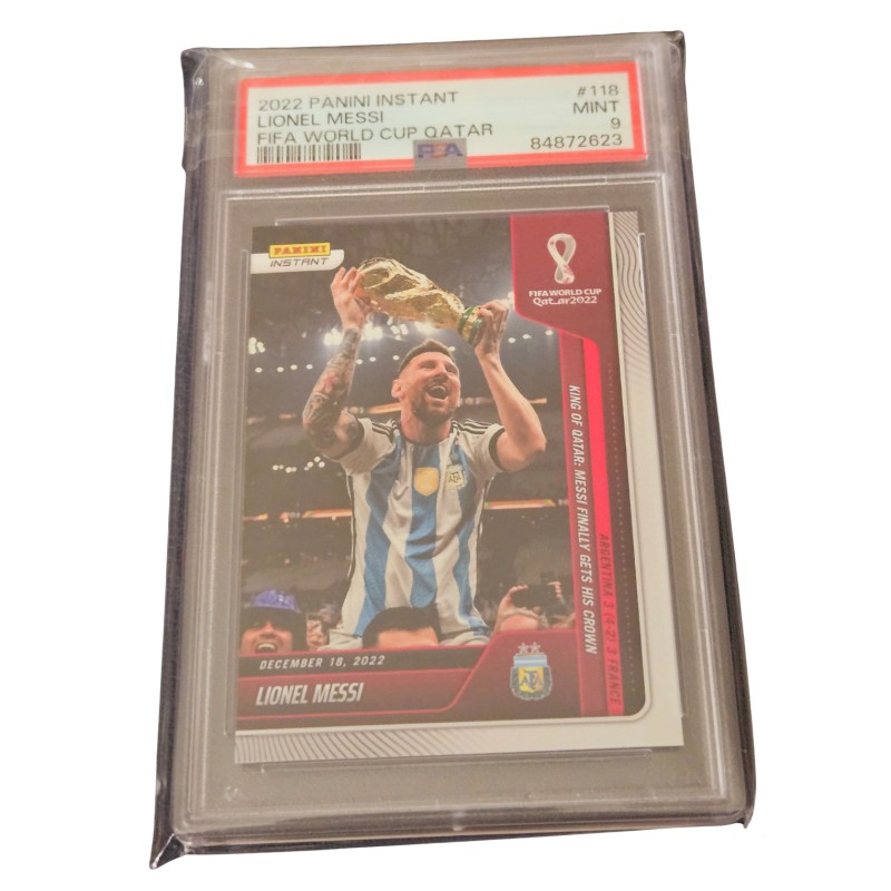 Card Lionel Messi FIFA World Cup Panini Instant 2022 - #118