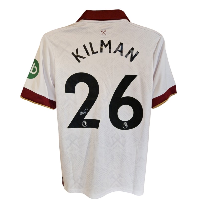 Maximilian Kilman's West Ham 2024/25 Signed Replica Third Shirt