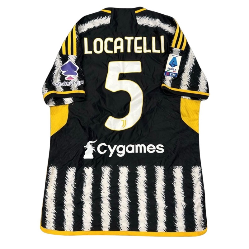 Locatelli's Unwashed Shirt, Bologna vs Juventus 2024