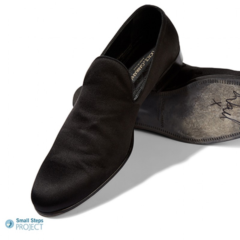 David Gandy's Autographed Dolce and Gabbana Loafers from his Personal Collection