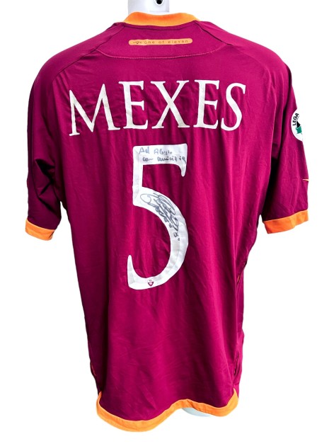 Maglia ufficiale Mexès Roma, 2006/07 - Autografata