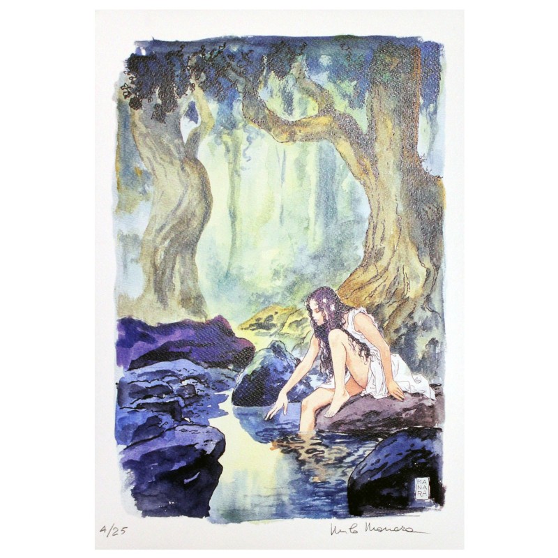 Milo Manara - Limited edition print in 25 copies