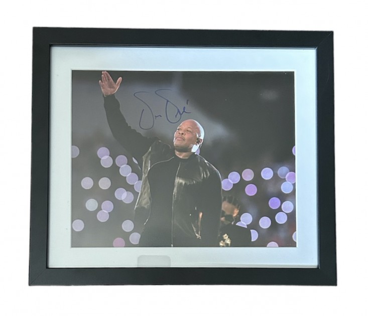 Dr. Dre Signed and Framed Photograph