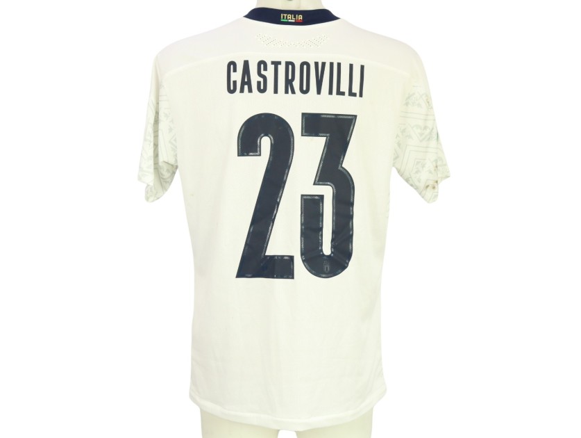 Castrovilli's Match-Issued Shirt, Bosnia-Herzegovina vs Italy 2019