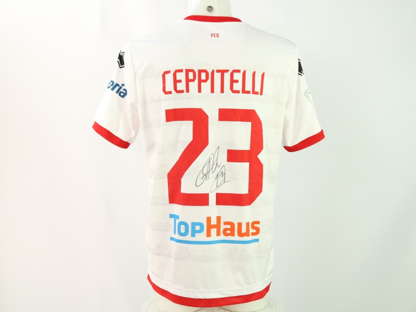 Ceppitelli's Signed Unwashed Shirt, Sudtirol vs Cremonese 2024