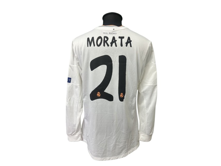 Morata's Issued Shirt, Real Madrid vs Atletico Madrid UCL 2014 Finals