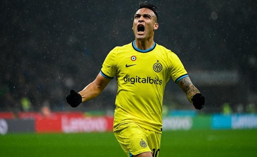 Maglia ufficiale Lautaro Inter, 2022/23 - Autografata