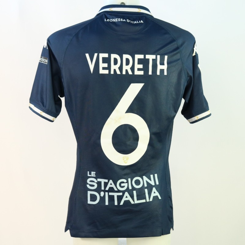 Verreth's Brescia vs Carrarese Unwashed Shirt, 2024