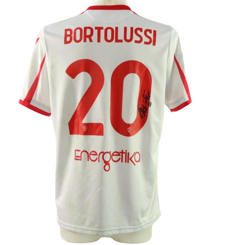 Bortolussi's Signed Unwashed Shirt, Padova vs Sampdoria 2025