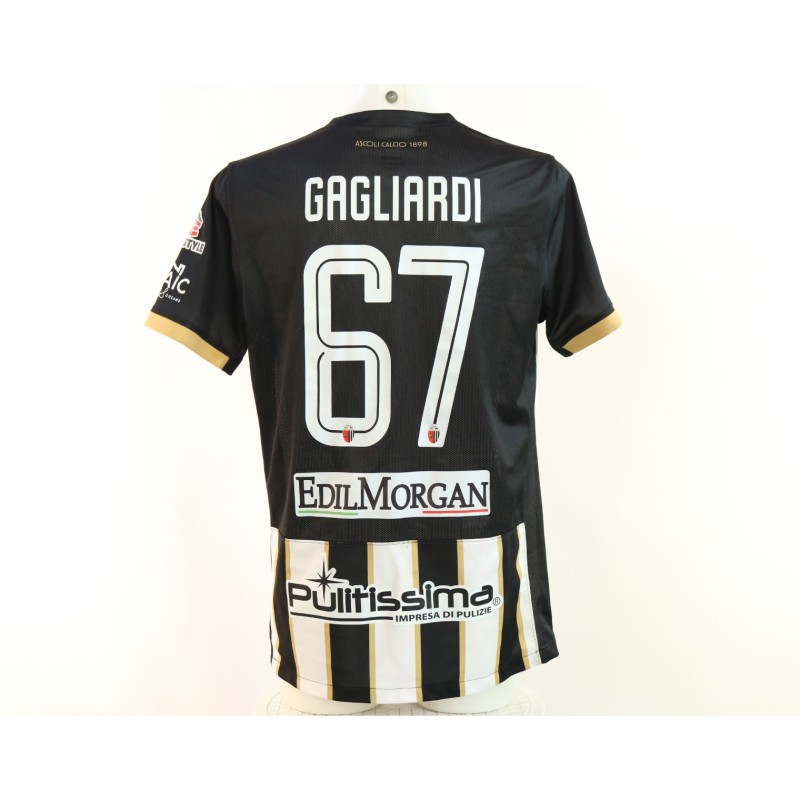 Gagliardi's Ascoli vs Ternana Unwashed Shirt, 2025