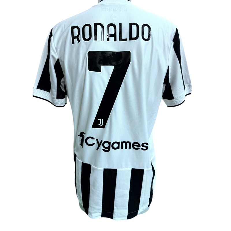 Maglia Preparata Cristiano Ronaldo Juventus, Trofeo Gamper 2021