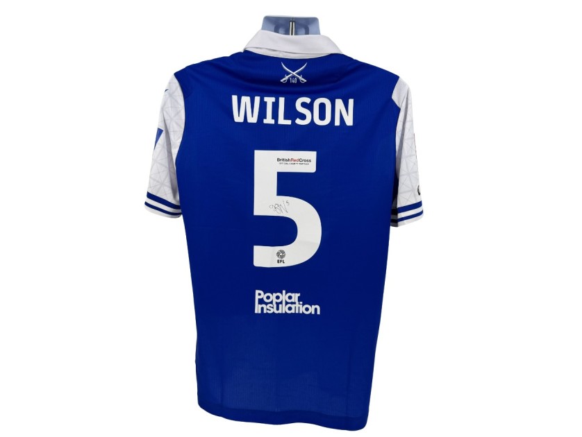Wilson's Bristol Rovers FA Cup Signed Match Worn Shirt 