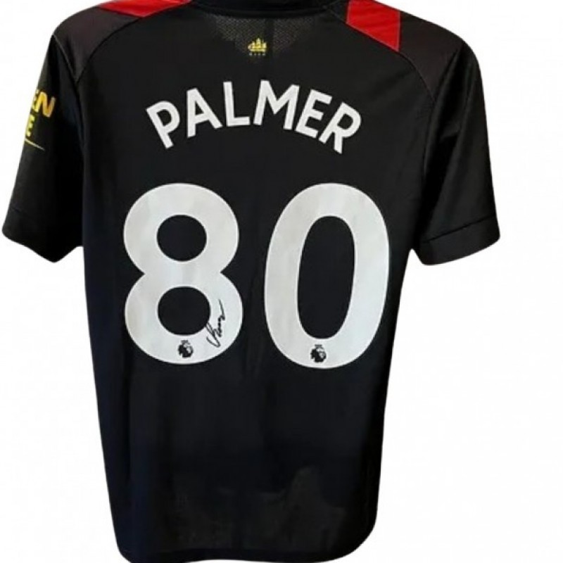 Cole Palmer's Manchester City 2022/23 Signed Away Shirt