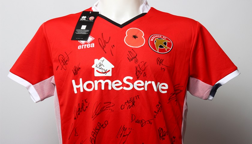 A signed Walsall shirt could be yours - News - Walsall FC