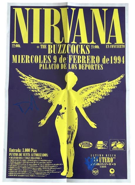 Nirvana Signed Poster