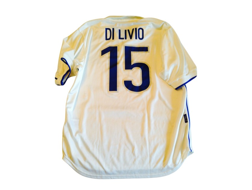 Di Livio's Italy Match Shirt, WC 1998