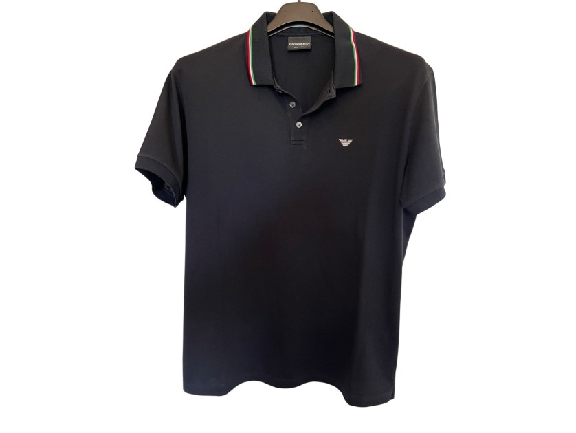 Emporio Armani Sirigu Italy Worn Polo shirt, EURO 2020