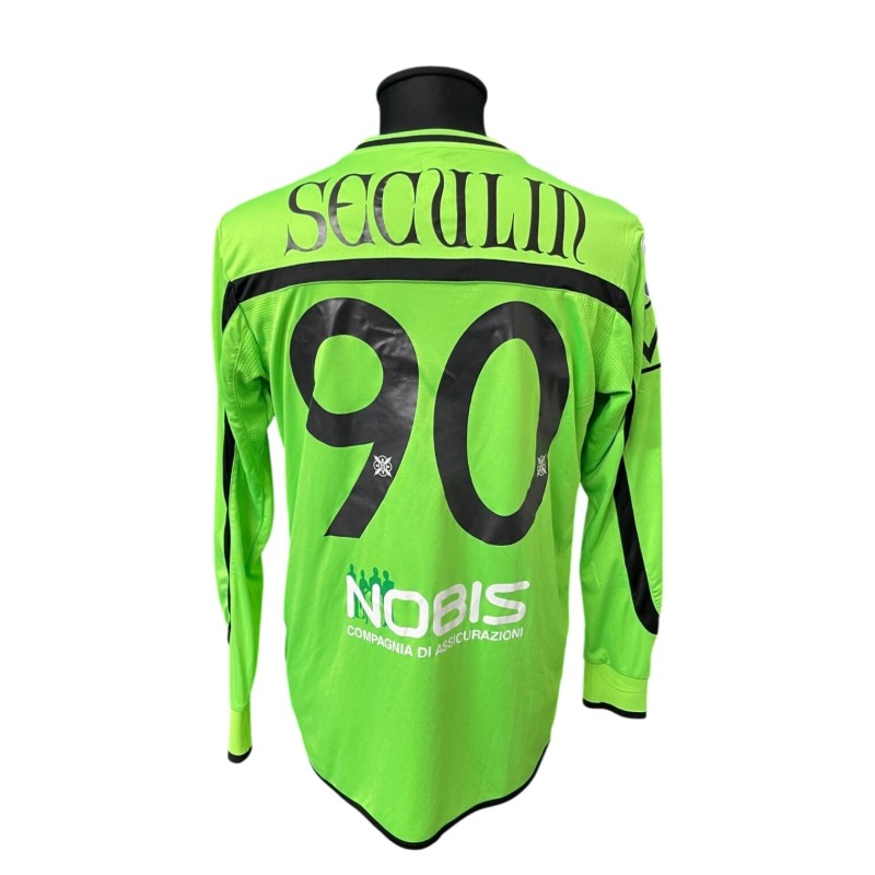Seculin's Chievo Verona Match-Worn Shirt, 2017/18