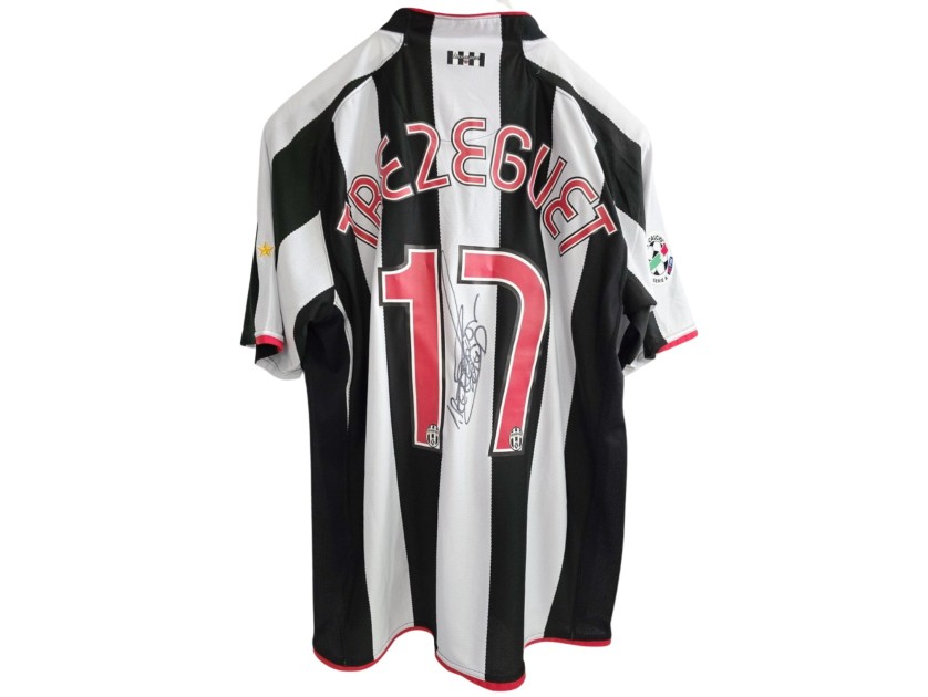 Trezeguet's Juventus Signed Official Shirt, 2007/08