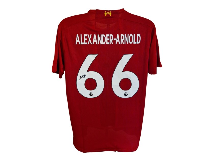 Trent Alexander-Arnold's Liverpool 2019/20 Signed Replica Shirt