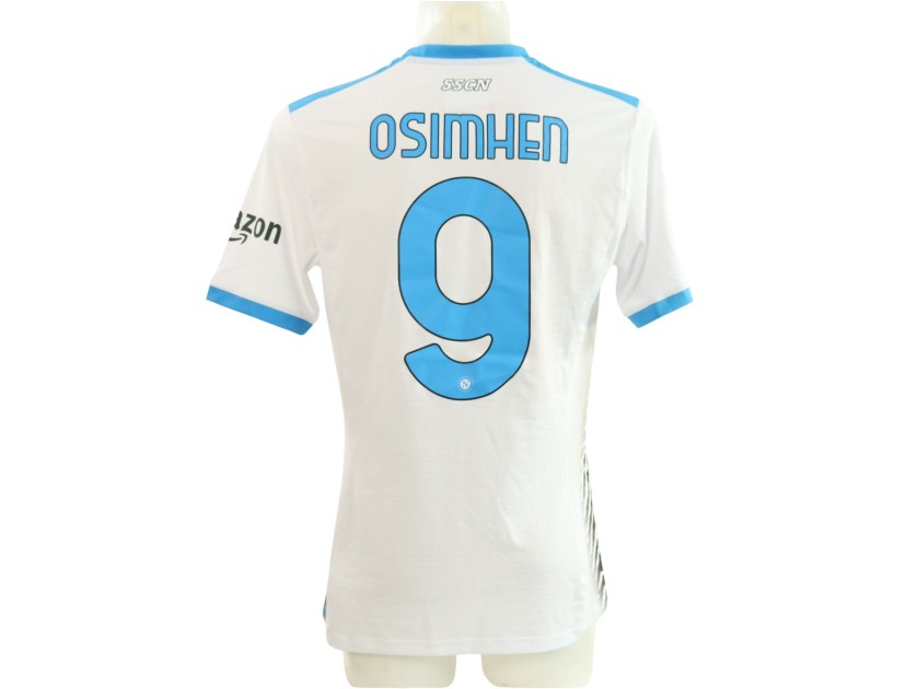 R - Osimhen's Napoli Match-Issued Shirt, 2021/22 - Maradona Special Edition