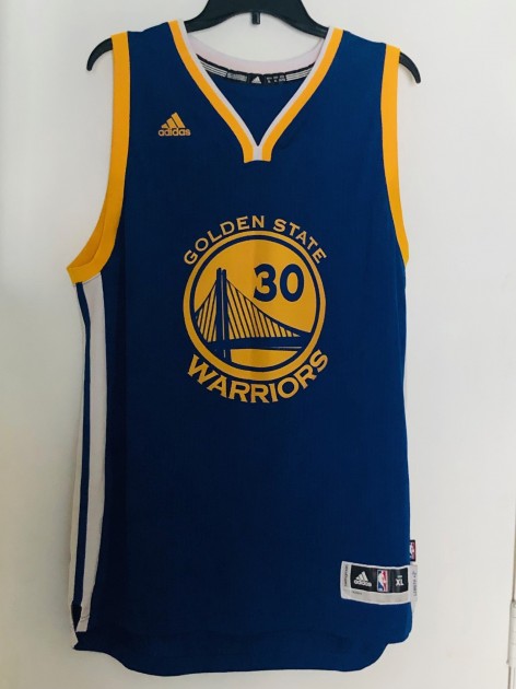 Curry's Official Golden State Warriors Signed Jersey - CharityStars