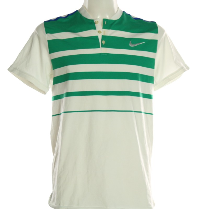 Federer's Worn Shirt, 2016 Australian Open Grand Slam