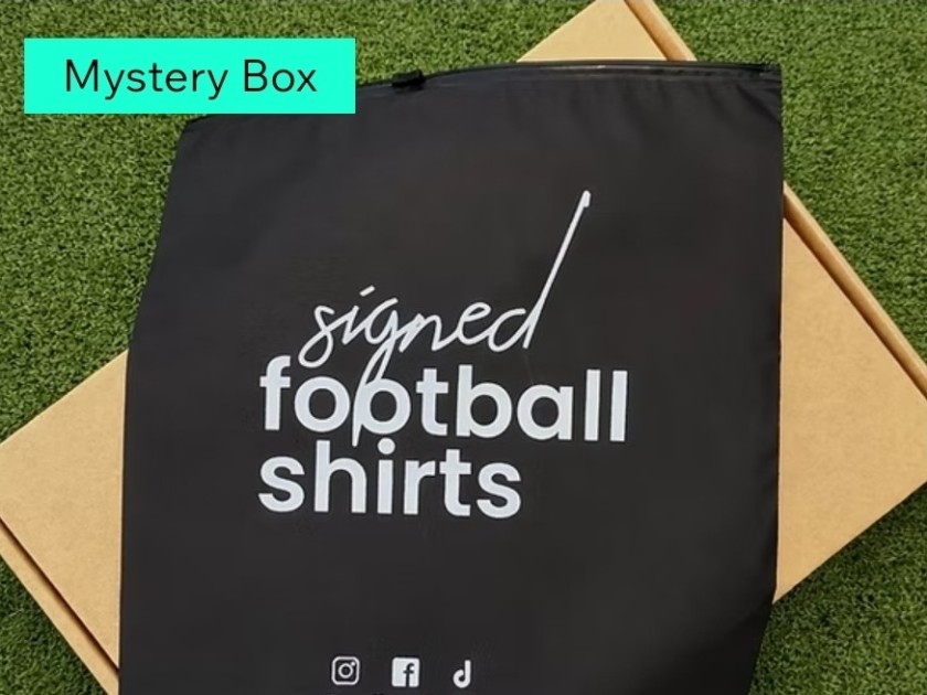 World Cup Signed Football Shirt Mystery Box