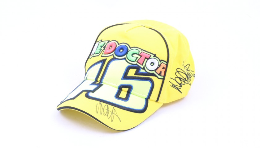 Official Valentino Rossi Fan Club Cap signed