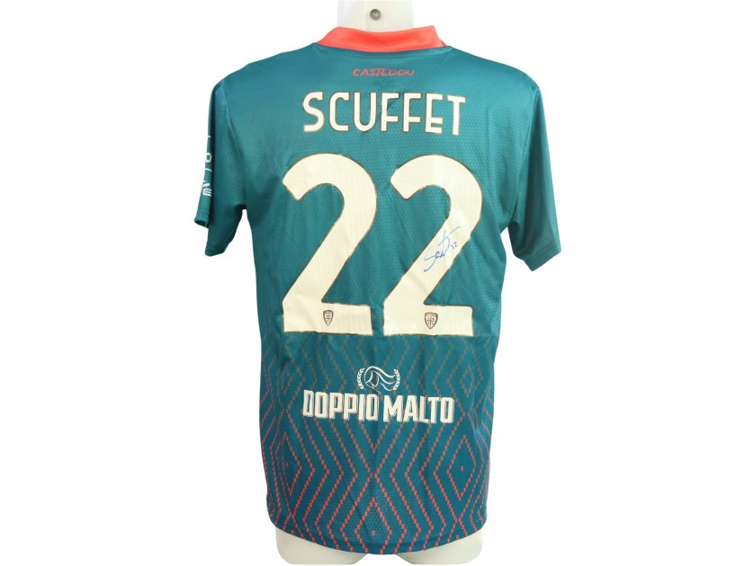 Scuffet's Signed Unwashed Shirt, Cagliari vs Empoli 2024