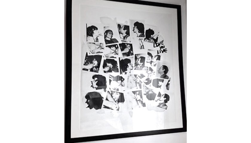 Rolling Stones and Andy Warhol "Love You Live"