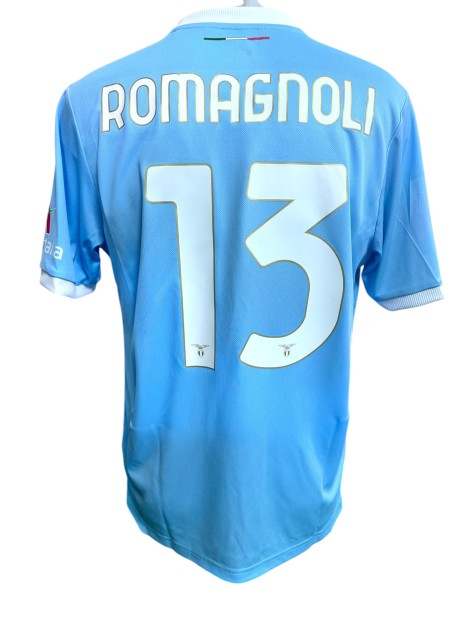 Maglia Gara Romagnoli, Lazio vs Empoli 2024 - Speciale 50° Anniversario Primo Scudetto