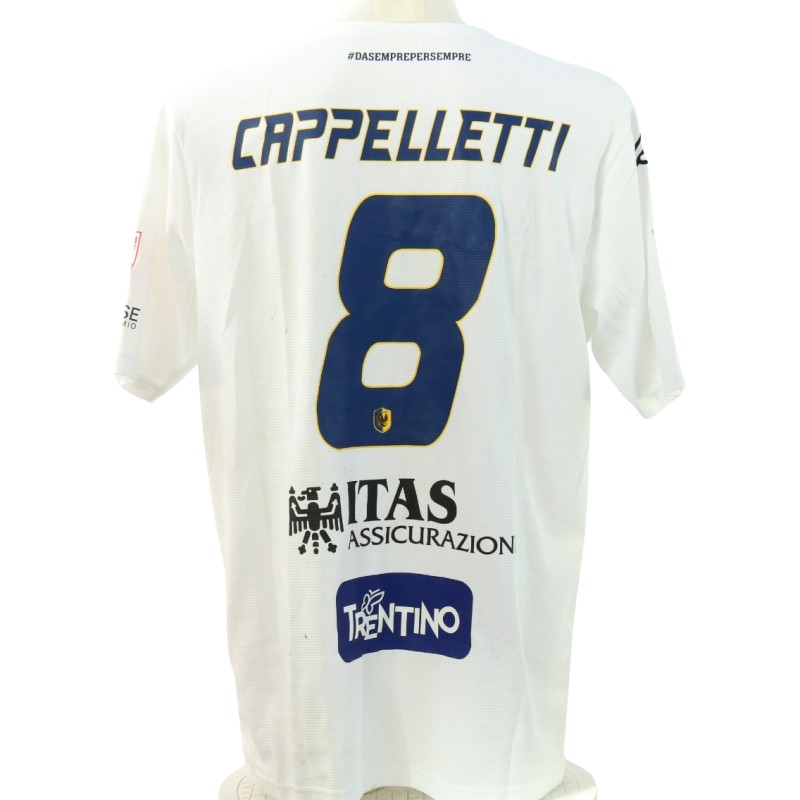 Cappelletti's Unwashed Match-Worn Shirt, Triestina vs Trento 2025