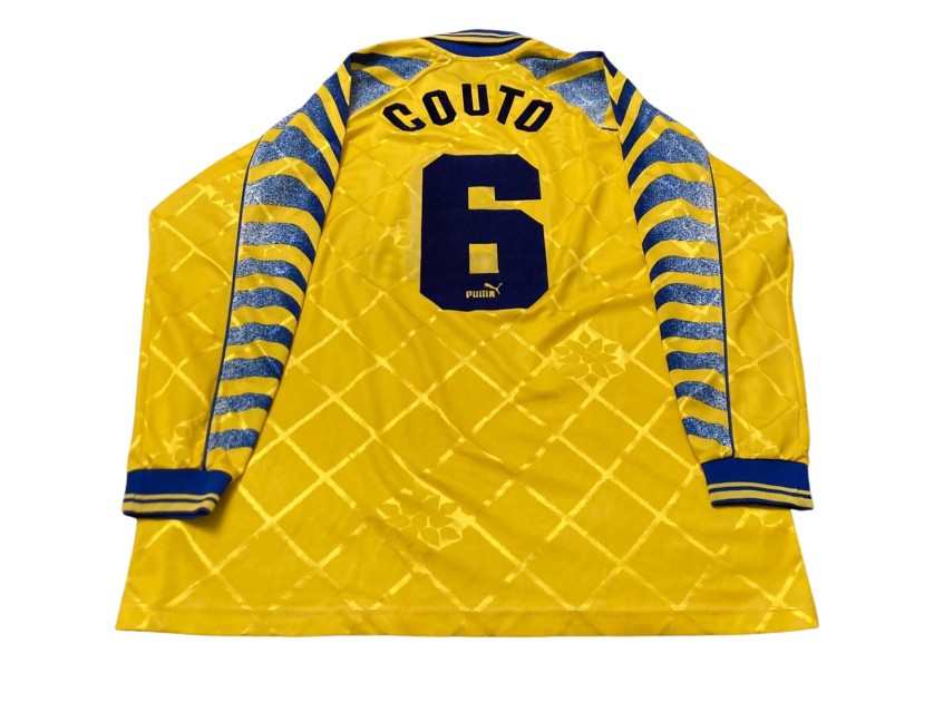 Couto's Match-Worn Shirt Juventus vs Parma 1996