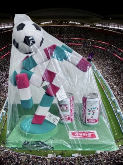 Italy Official Mascot, FIFA World Cup 1990 - Made by Coca Cola
