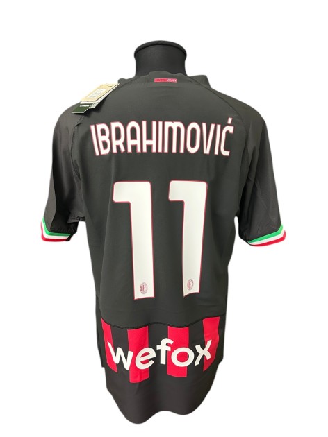 Maglia Ufficiale Ibrahimovic Milan, 2022/23 