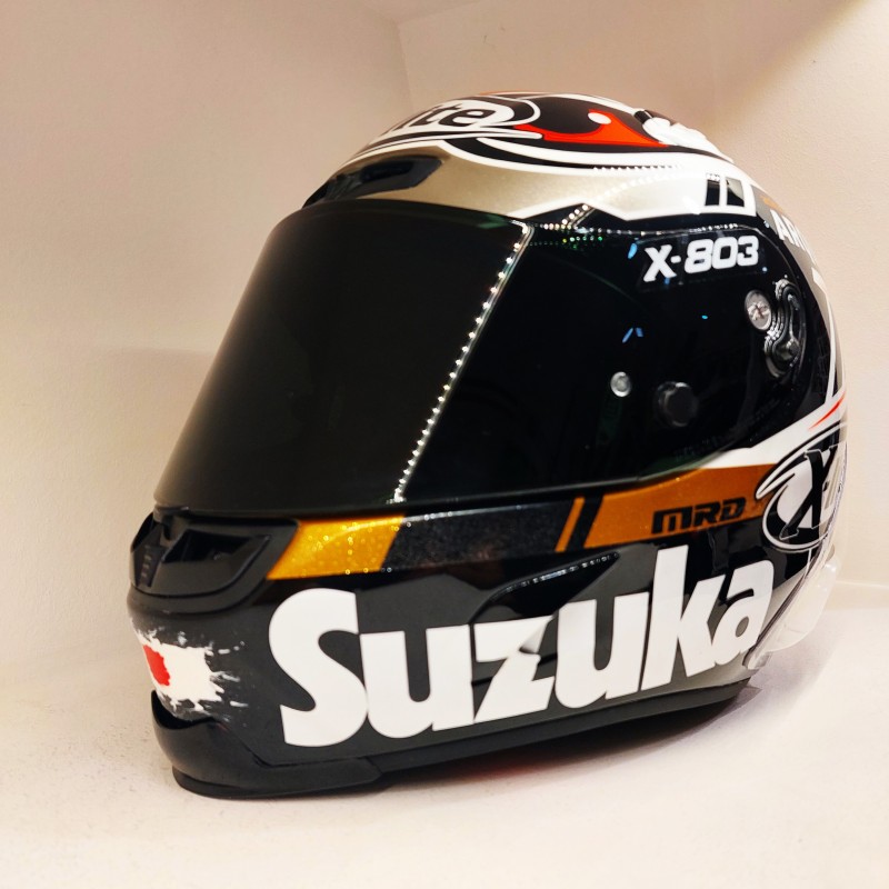 X-Lite X-803 Special Edition Helmet Celebrating the Victory of Iker Lecuona in Suzuka 8 Hours
