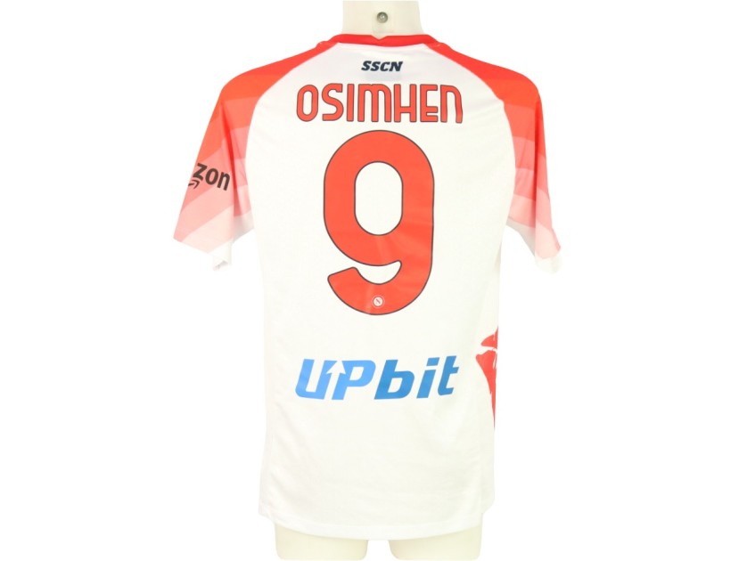 Osimhen's Napoli Issued Shirt, 2022/23